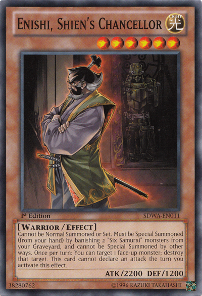 Enishi, Shien's Chancellor [SDWA-EN011] Common | Devastation Store