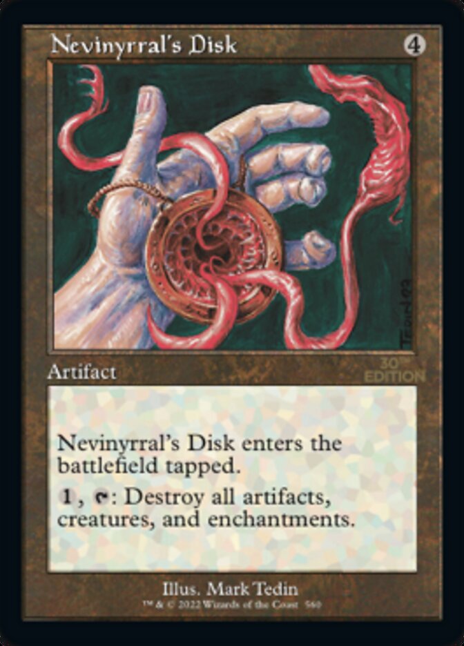Nevinyrral's Disk (Retro) [30th Anniversary Edition] | Devastation Store