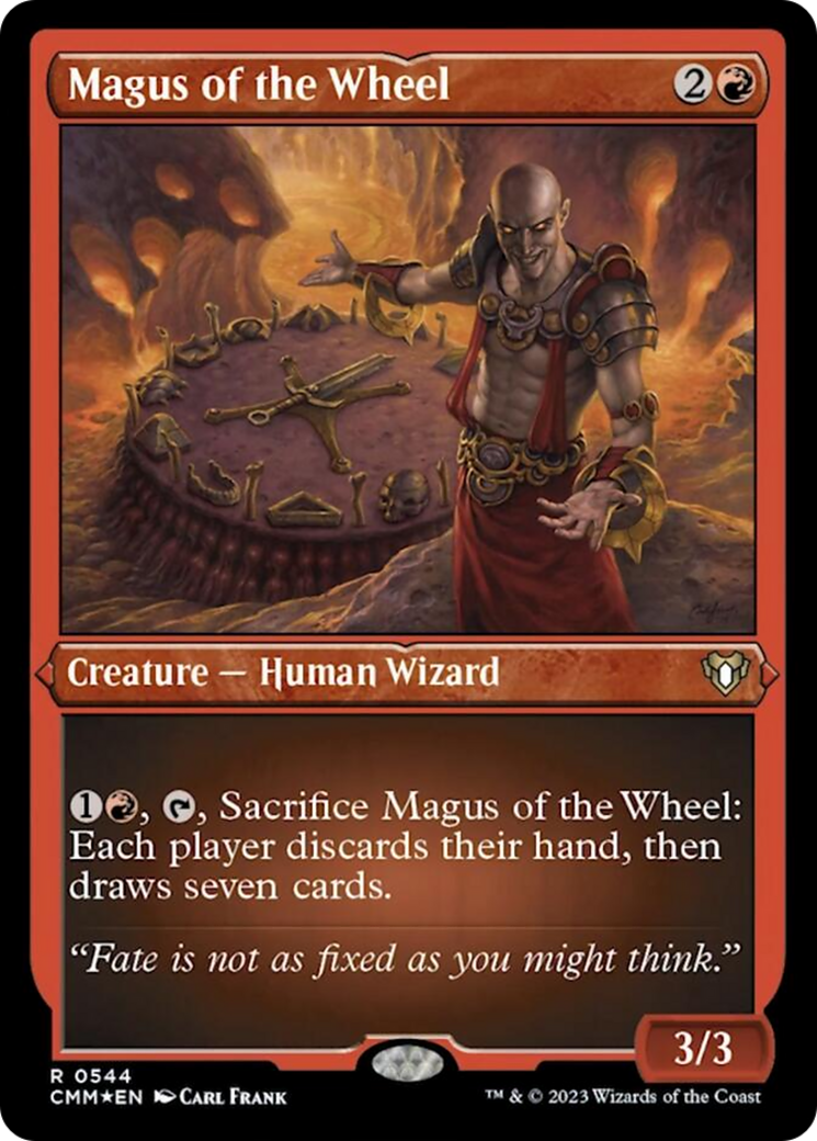 Magus of the Wheel (Foil Etched) [Commander Masters] | Devastation Store