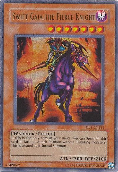 Swift Gaia the Fierce Knight [DB2-EN111] Ultra Rare | Devastation Store