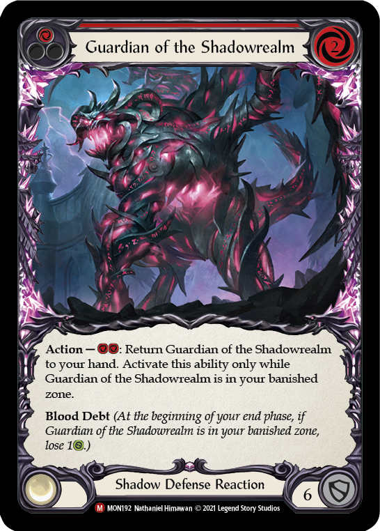 Guardian of the Shadowrealm [MON192] 1st Edition Normal - Devastation Store | Devastation Store