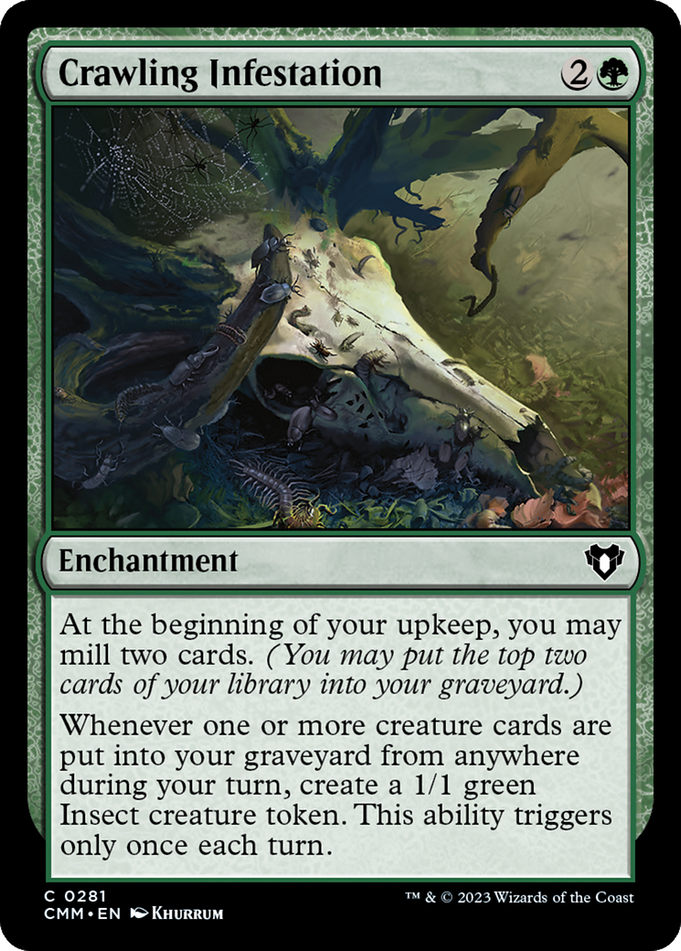 Crawling Infestation [Commander Masters] | Devastation Store