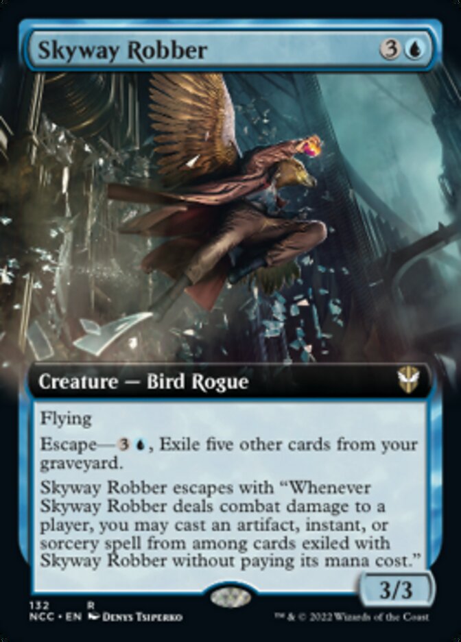 Skyway Robber (Extended Art) [Streets of New Capenna Commander] | Devastation Store