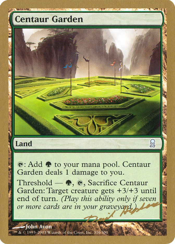 Centaur Garden (Dave Humpherys) [World Championship Decks 2003] | Devastation Store