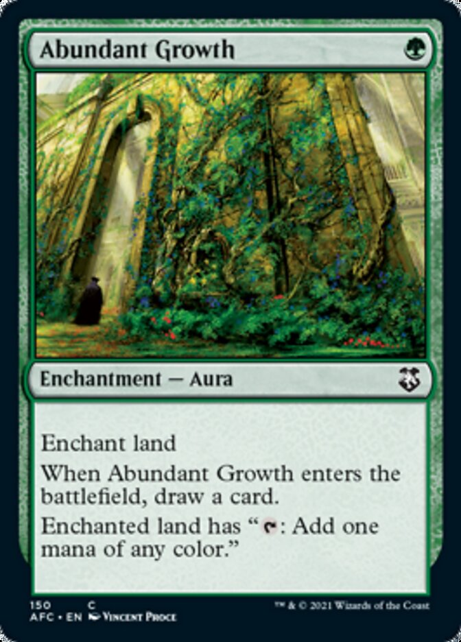 Abundant Growth [Dungeons & Dragons: Adventures in the Forgotten Realms Commander] | Devastation Store