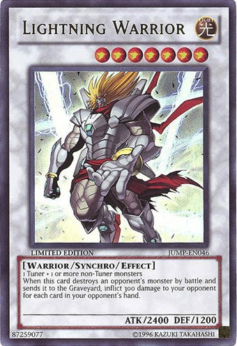 Lightning Warrior [JUMP-EN046] Ultra Rare | Devastation Store