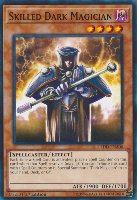 Skilled Dark Magician [LEDD-ENA06] Common | Devastation Store