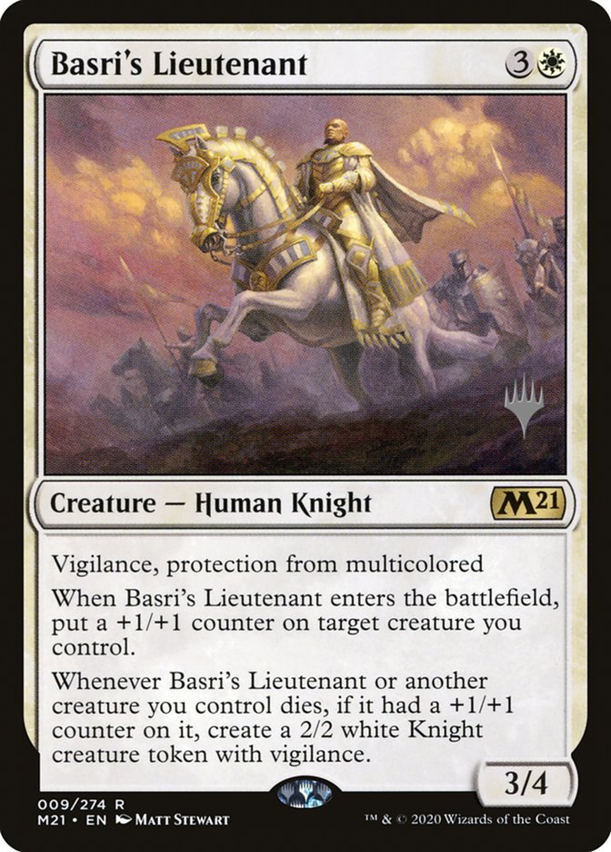 Basri's Lieutenant (Promo Pack) [Core Set 2021 Promos] | Devastation Store