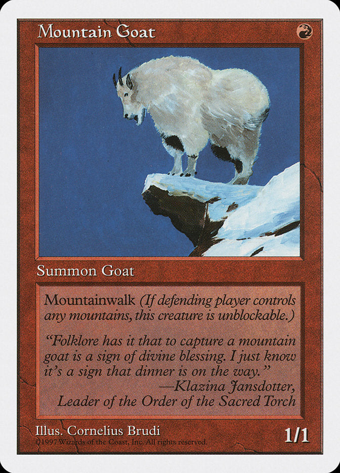 Mountain Goat [Fifth Edition] | Devastation Store