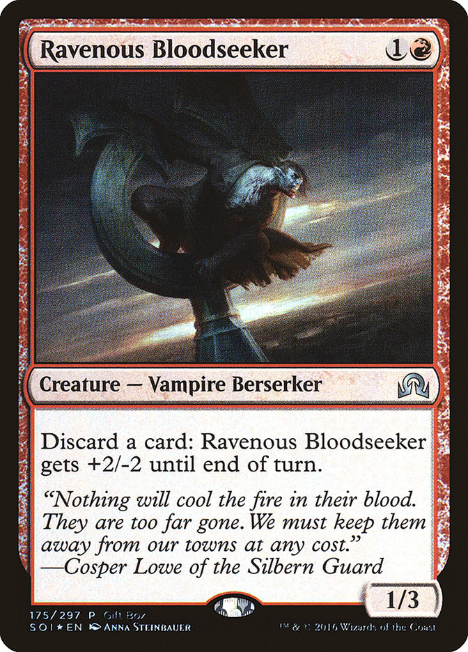 Ravenous Bloodseeker (Gift Box) [Shadows over Innistrad Promos] - Devastation Store | Devastation Store
