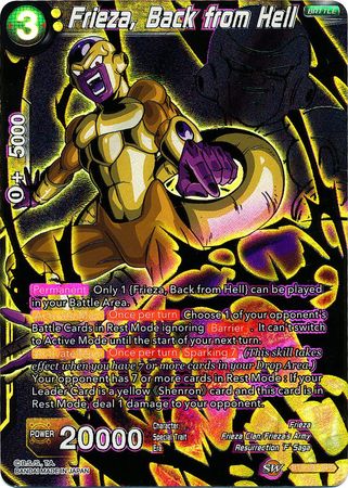 Frieza, Back from Hell (SPR) (BT5-091) [Miraculous Revival] | Devastation Store
