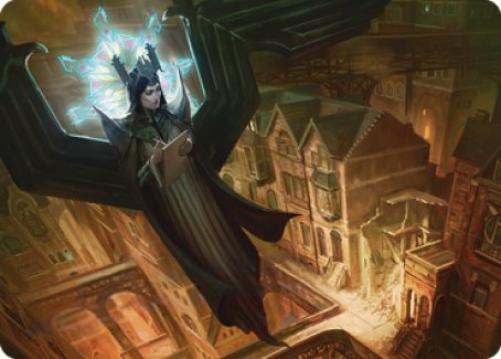 Angelic Sleuth Art Card [Streets of New Capenna Art Series] | Devastation Store