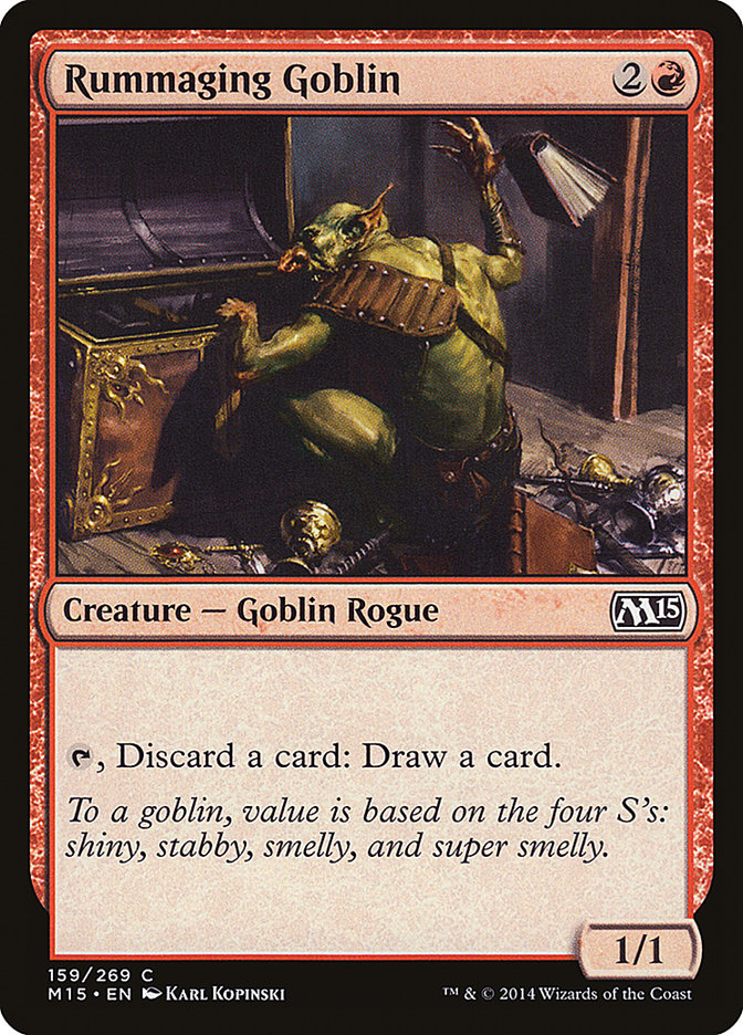 Rummaging Goblin [Magic 2015] | Devastation Store