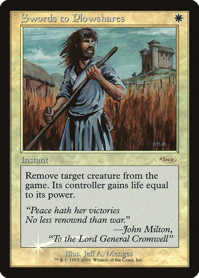 Swords to Plowshares [Friday Night Magic 2001] | Devastation Store