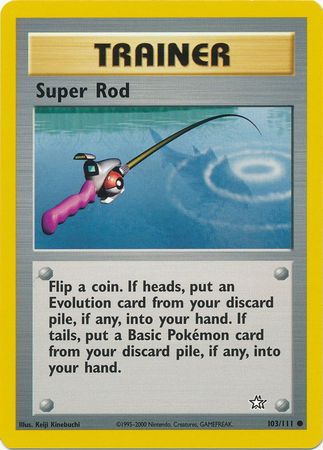 Super Rod (103/111) [Neo Genesis Unlimited] | Devastation Store