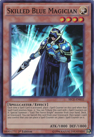 Skilled Blue Magician [SECE-EN032] Super Rare | Devastation Store