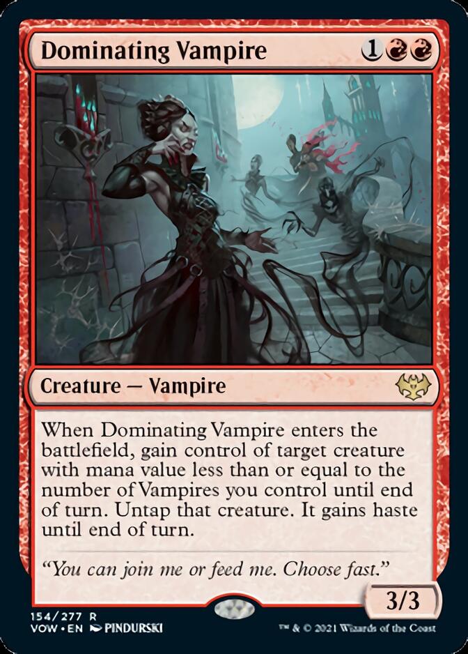 Dominating Vampire [Innistrad: Crimson Vow] | Devastation Store