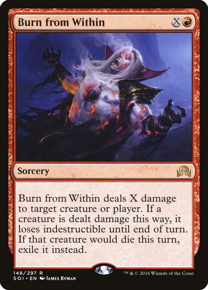 Burn from Within [Shadows over Innistrad] | Devastation Store
