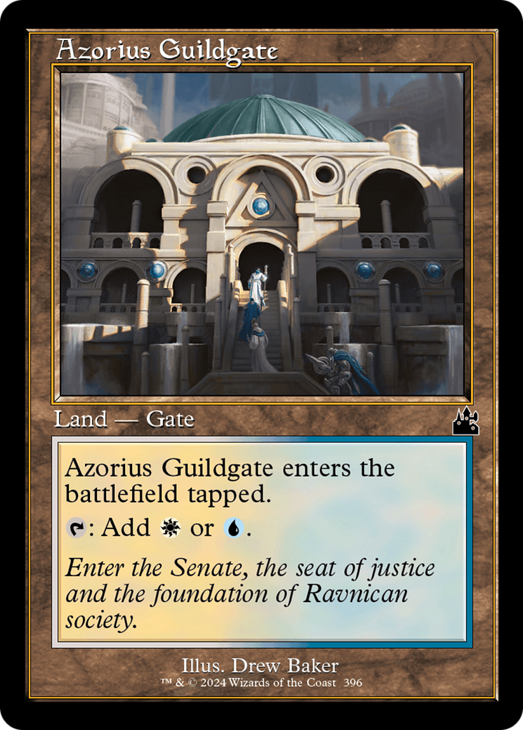 Azorius Guildgate (Retro Frame) [Ravnica Remastered] | Devastation Store