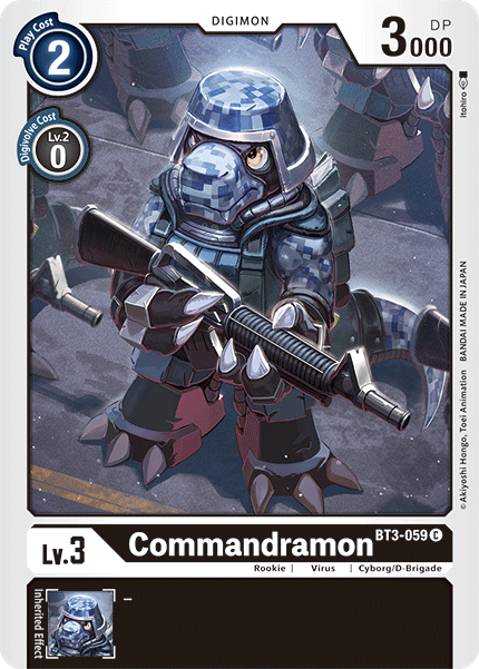 Commandramon [BT3-059] [Release Special Booster Ver.1.5] | Devastation Store