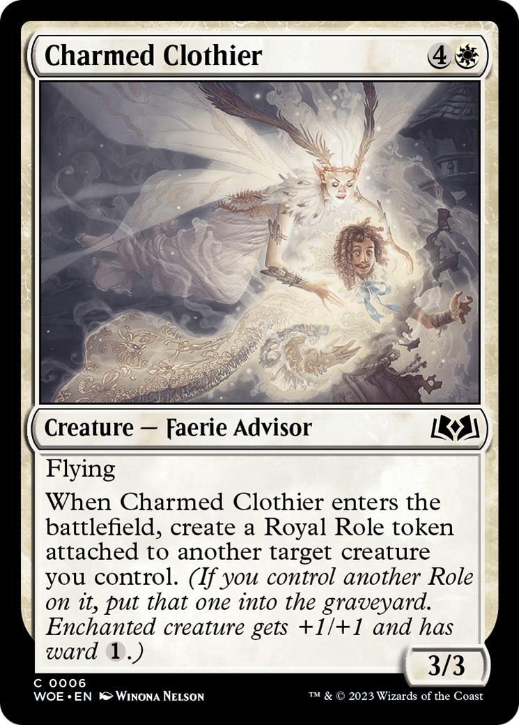 Charmed Clothier [Wilds of Eldraine] | Devastation Store