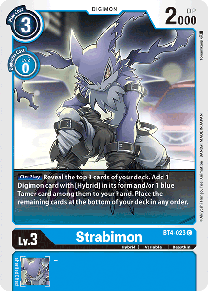 Strabimon [BT4-023] [Great Legend] | Devastation Store