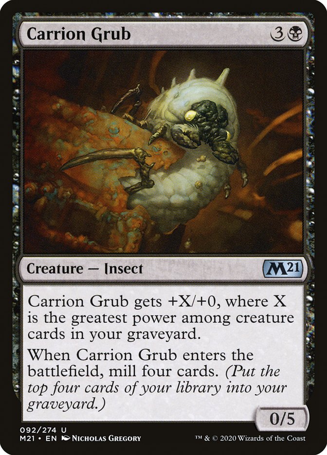 Carrion Grub [Core Set 2021] | Devastation Store