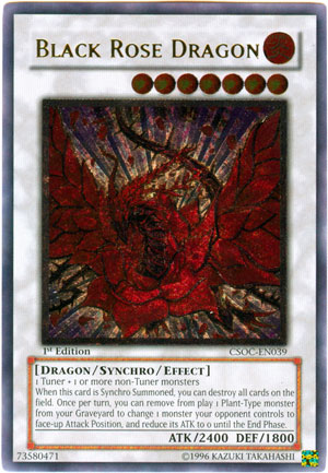 Black Rose Dragon (UTR) [CSOC-EN039] Ultimate Rare | Devastation Store