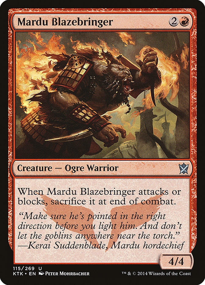 Mardu Blazebringer [Khans of Tarkir] | Devastation Store