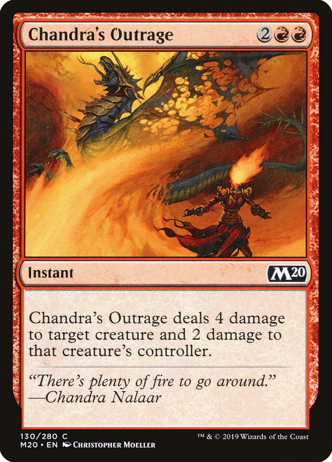 Chandra's Outrage [Core Set 2020] | Devastation Store