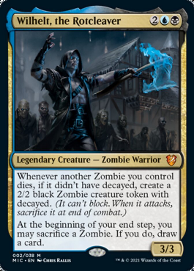 Wilhelt, the Rotcleaver (Display Commander) [Innistrad: Midnight Hunt Commander] | Devastation Store