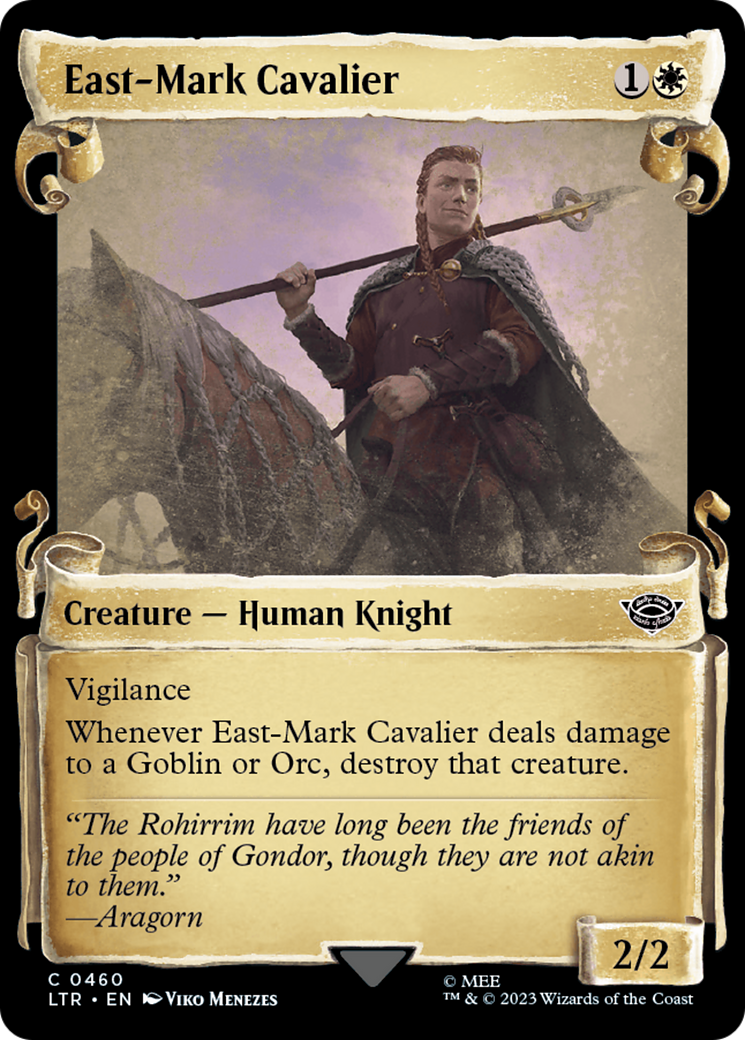 East-Mark Cavalier [The Lord of the Rings: Tales of Middle-Earth Showcase Scrolls] | Devastation Store