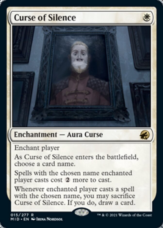 Curse of Silence [Innistrad: Midnight Hunt] | Devastation Store