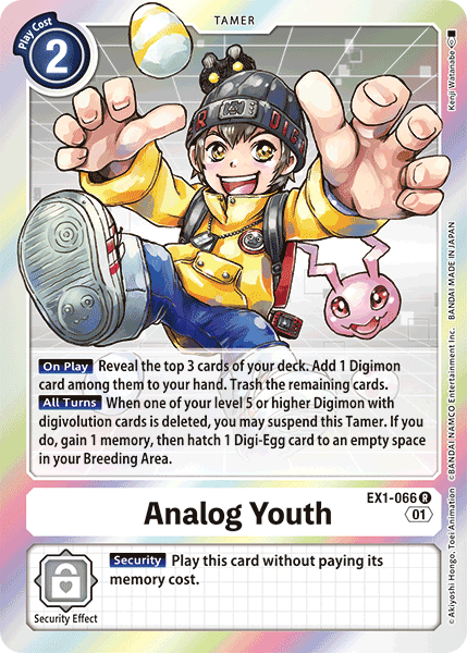 Analog Youth [EX1-066] [Classic Collection] | Devastation Store