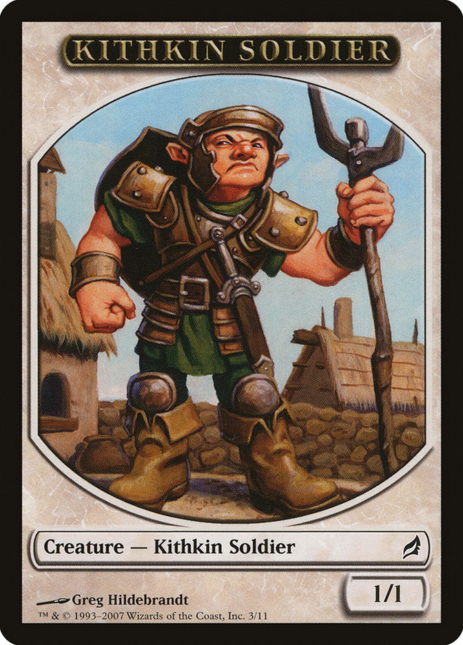 Kithkin Soldier [Lorwyn Tokens] | Devastation Store