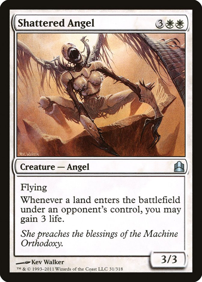 Shattered Angel [Commander 2011] | Devastation Store