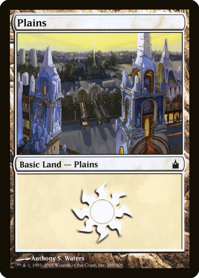 Plains (289) [Ravnica: City of Guilds] - Devastation Store | Devastation Store