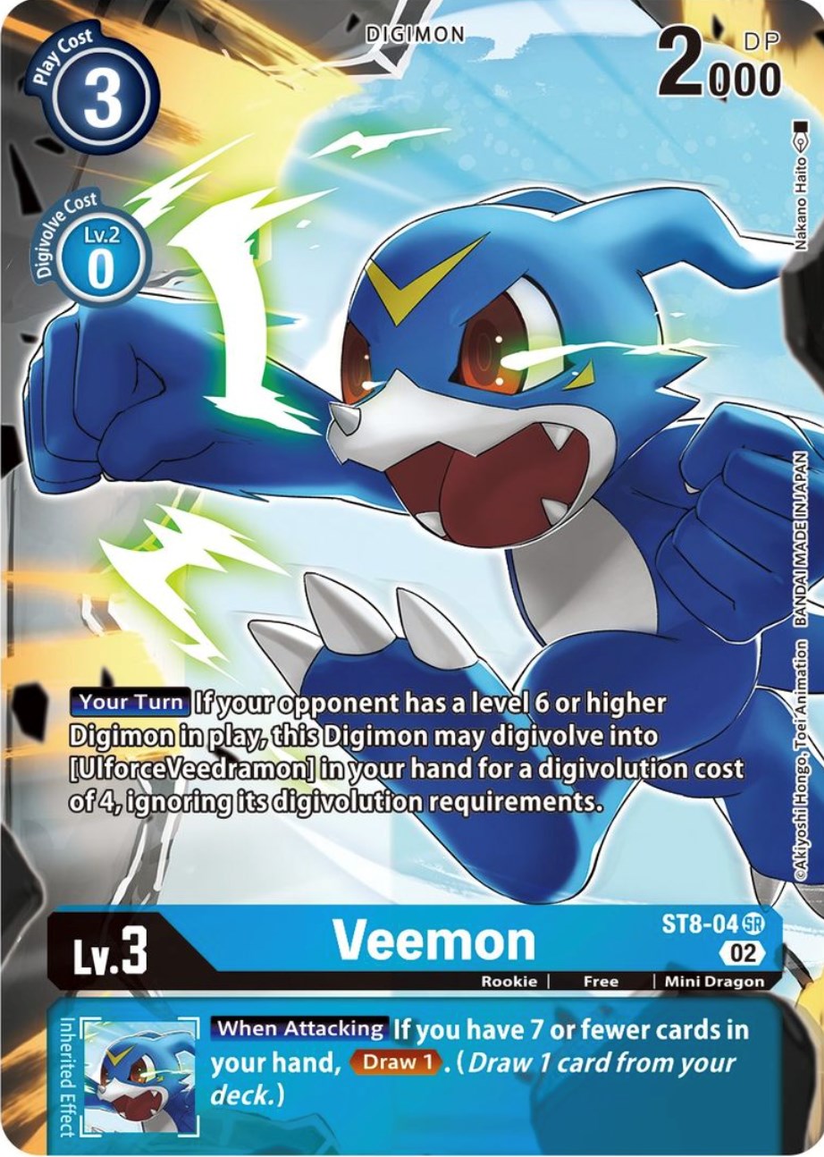 Veemon [ST8-04] (Alternate Art) [Starter Deck: Beelzemon Advanced Deck Set] | Devastation Store