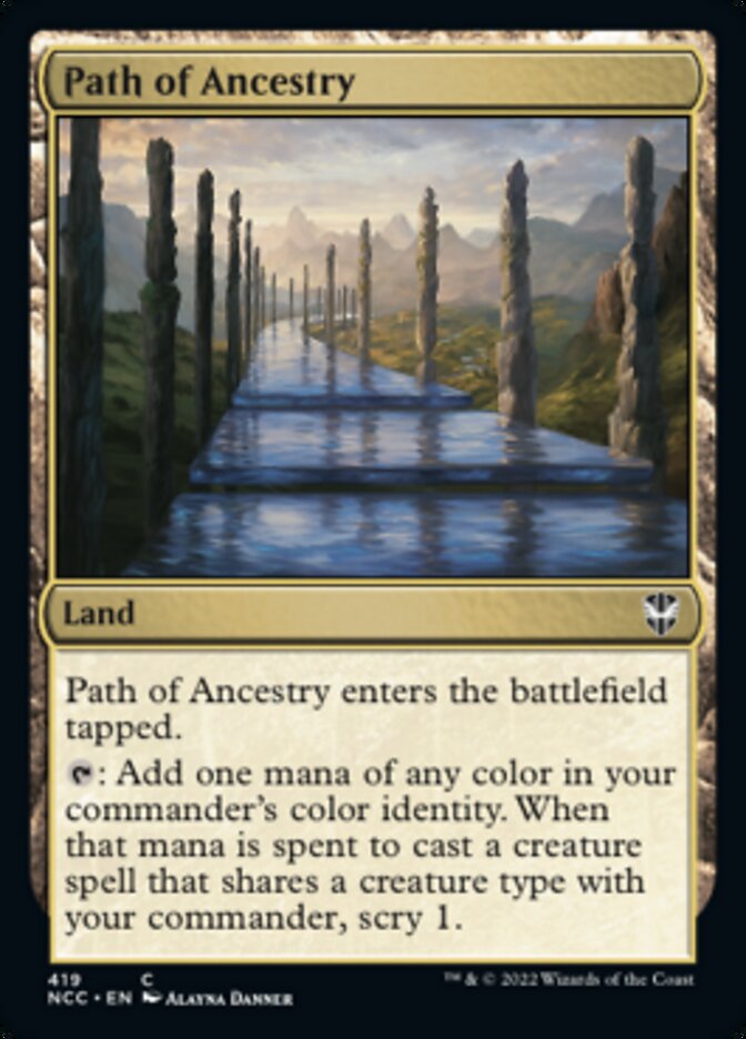 Path of Ancestry [Streets of New Capenna Commander] | Devastation Store