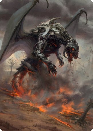 Scion of Draco Art Card [Modern Horizons 2 Art Series] | Devastation Store