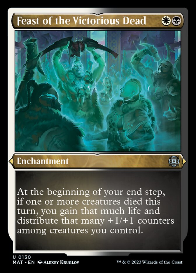 Feast of the Victorious Dead (Foil Etched) [March of the Machine: The Aftermath] | Devastation Store