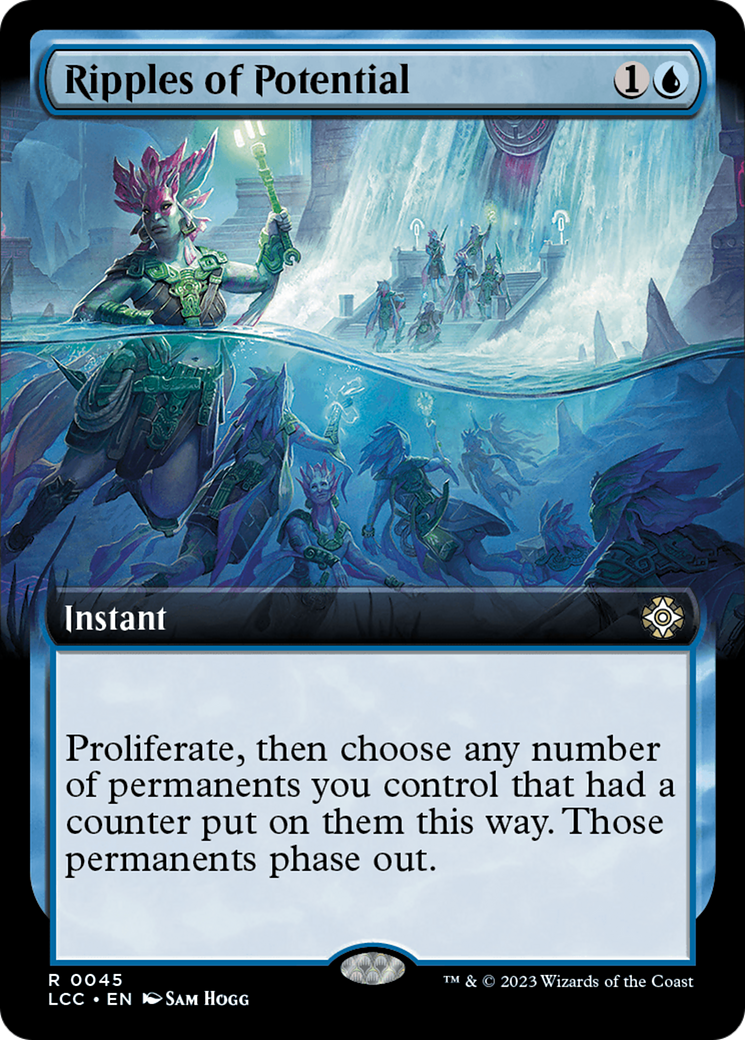 Ripples of Potential (Extended Art) [The Lost Caverns of Ixalan Commander] | Devastation Store