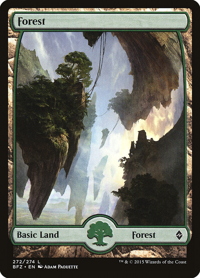 Forest (272) [Battle for Zendikar] - Devastation Store | Devastation Store