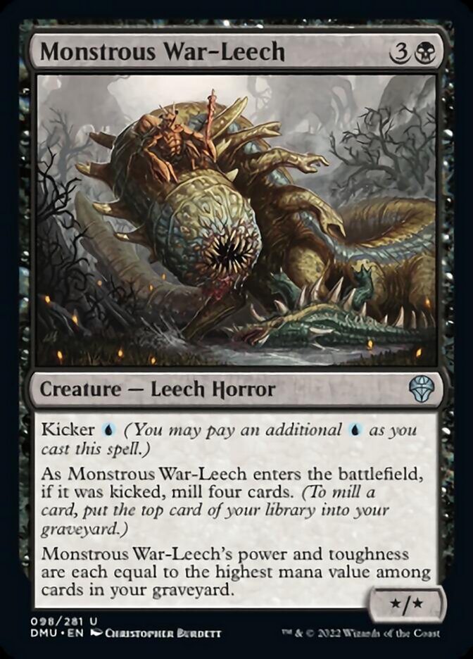 Monstrous War-Leech [Dominaria United] | Devastation Store