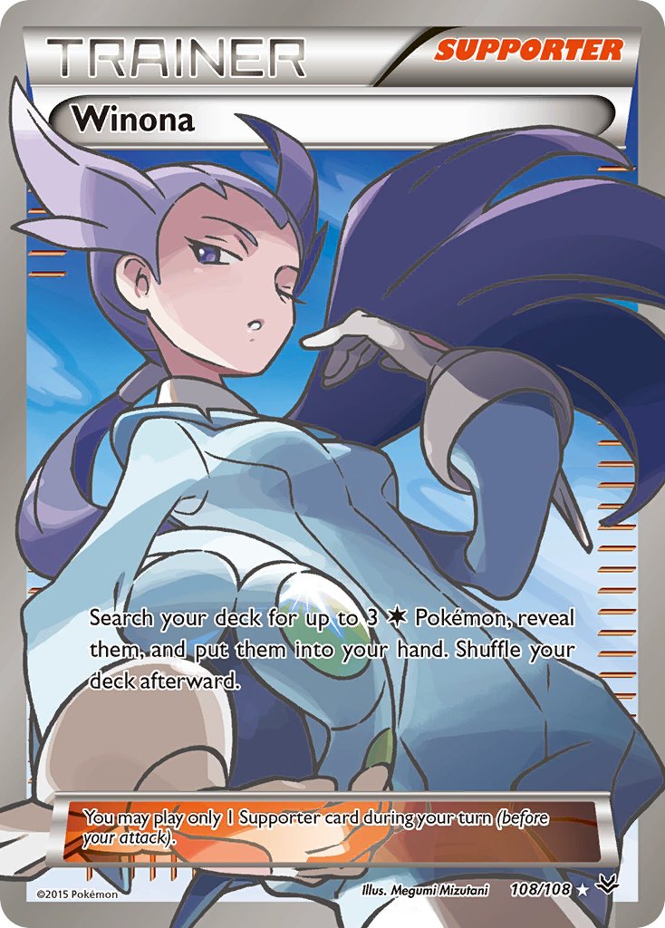 Winona (108/108) [XY: Roaring Skies] | Devastation Store