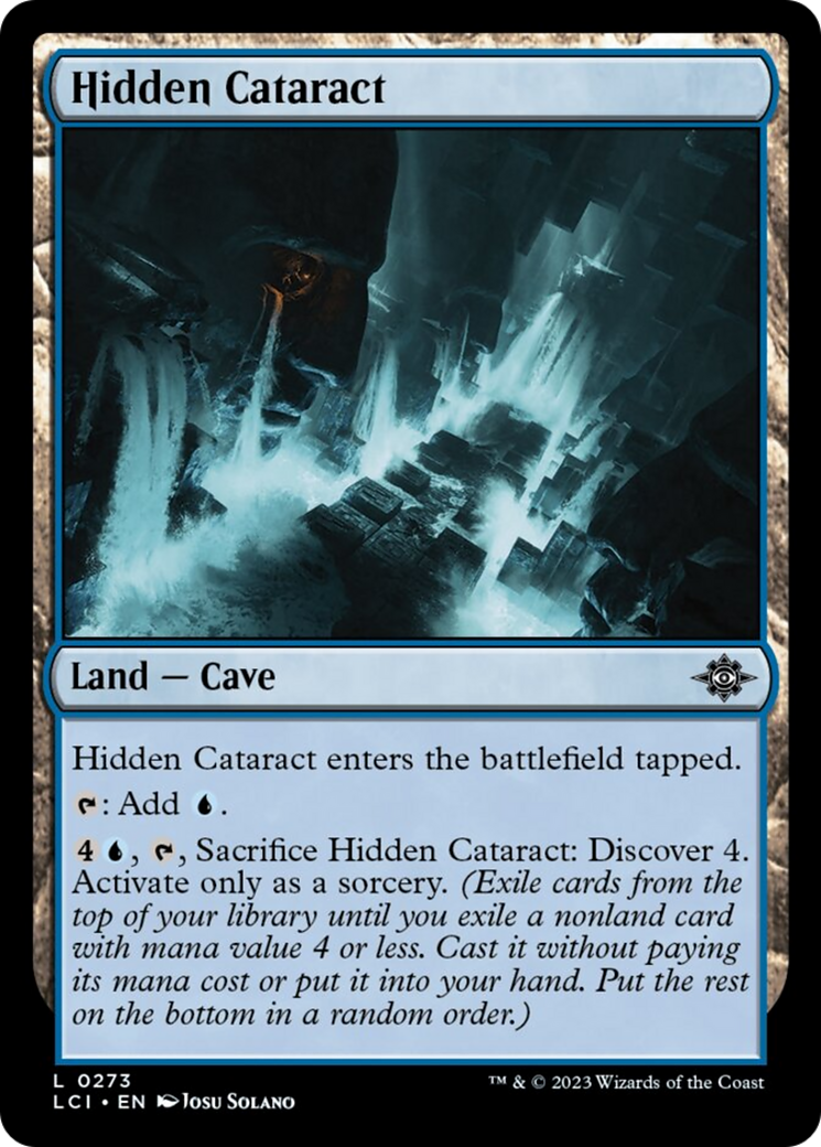 Hidden Cataract [The Lost Caverns of Ixalan] | Devastation Store