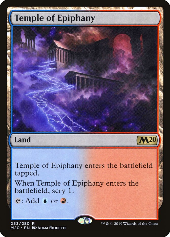 Temple of Epiphany [Core Set 2020] | Devastation Store