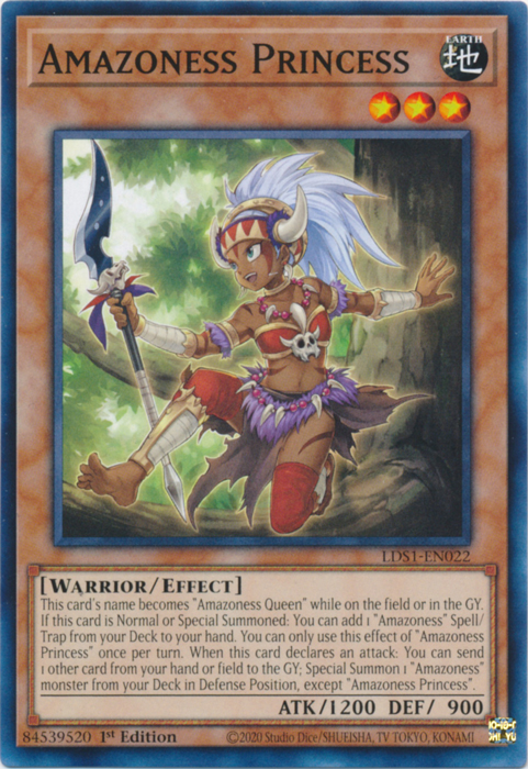 Amazoness Princess [LDS1-EN022] Common | Devastation Store