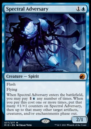 Spectral Adversary (Promo Pack) [Innistrad: Midnight Hunt Promo Pack] | Devastation Store