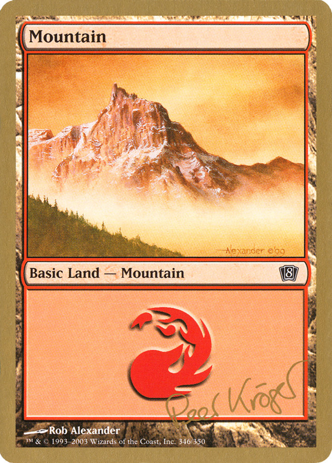 Mountain (pk346) (Peer Kroger) [World Championship Decks 2003] | Devastation Store